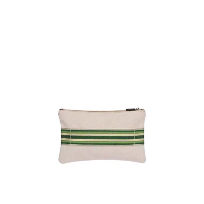 My Style Bags Women's Blue Pochette Macari Panamone Green