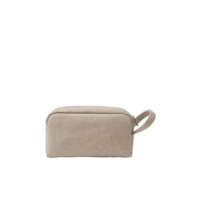 My Style Bags Women's Neutrals Beauty Case X Sesia & Co. In Cappuccino In Black