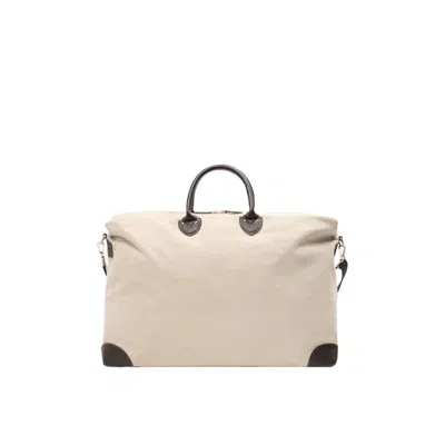 My Style Bags Women's Neutrals Harvard Duffel Bag - Large Raw In Black