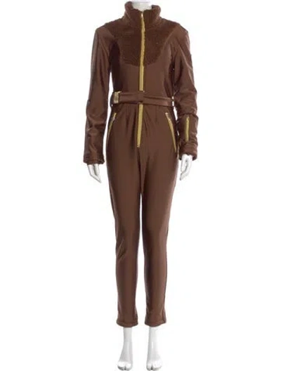 Pre-owned My Sunday Ski Jumpsuit W/ Tags In Brown
