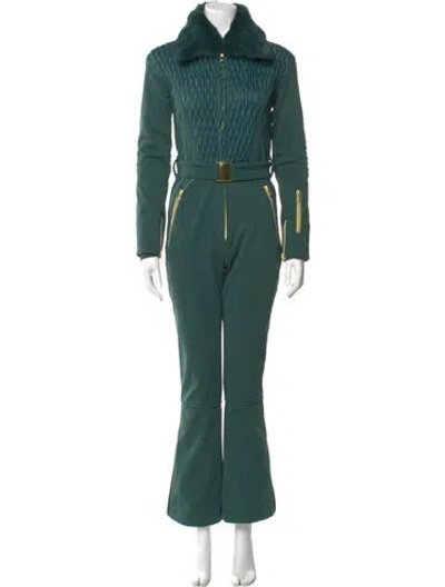 Pre-owned My Sunday Ski Jumpsuit W/ Tags In Green