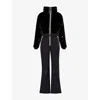 My Sunday Ski Womens Panthere Altitude Faux Fur Ski Suit Xs In Black