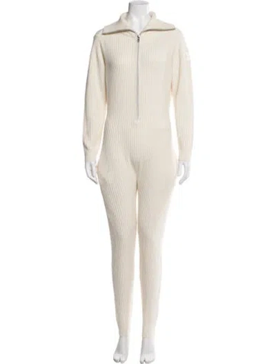 Pre-owned My Sunday Ski Wool Ski Suit In Neutral