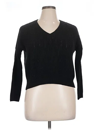 Pre-owned My Tribe Cashmere Pullover Sweater In Black