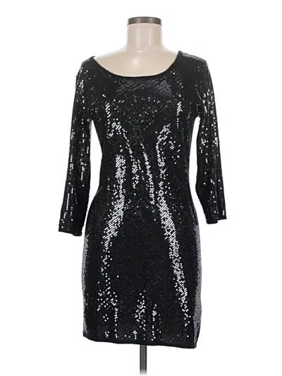 Pre-owned My Tribe Cocktail Dress In Black
