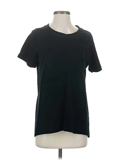 Pre-owned My Tribe Short Sleeve Top Black Scoop Neck Tops