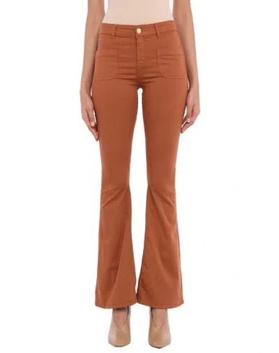 My Twin Twinset Pants In Brown