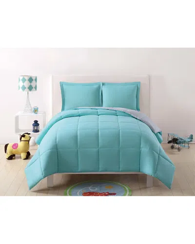 MY WORLD MY WORLD SOLID AND REVERSIBLE COMFORTER SET
