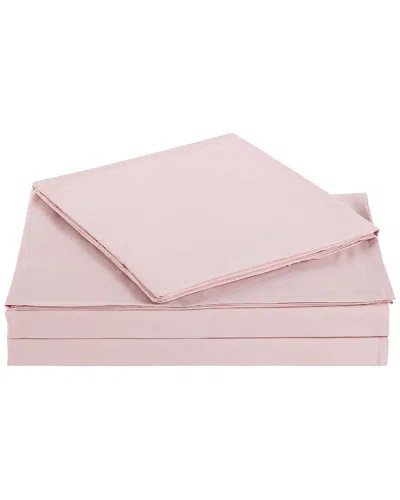 My World Solid Blush Sheet Set In Pink