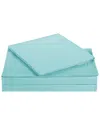 My World Solid Sheet Set In Blue