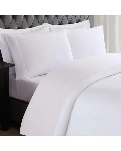 My World Solid Sheet Set In White