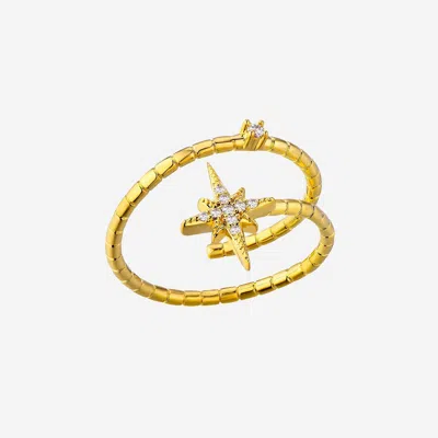 Mya Bay Crystal-embellished Ring In White