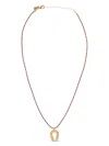 Mya Bay Horseshoe Necklace In Gold