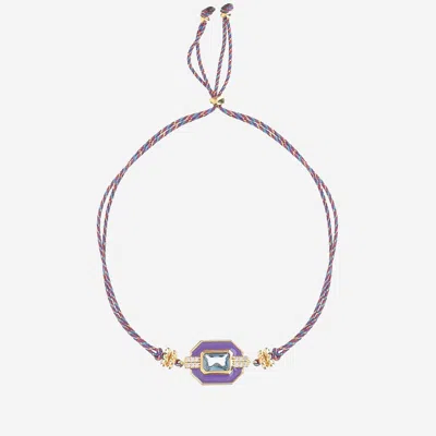 Mya Bay Purple Art Deco Bracelet