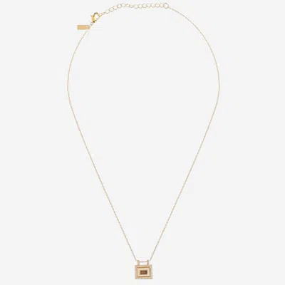 Mya Bay Ivory Labradorite El Paso Necklace In Red