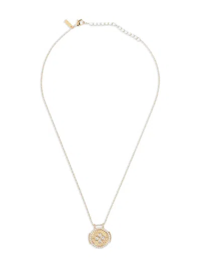 Mya Bay Shamrock Boho Necklace In Gold