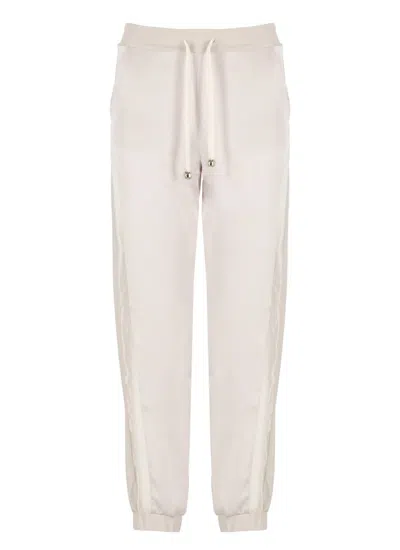Mya More Trousers Pink In Neutral