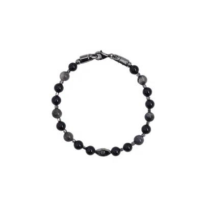 Myaleph Men's Black / Grey David Bracelet