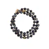 Myaleph Men's Black / Grey / Gold David Necklace/bracelet