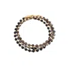 Myaleph Men's Black / Grey / Gold Ethan Necklace/bracelet