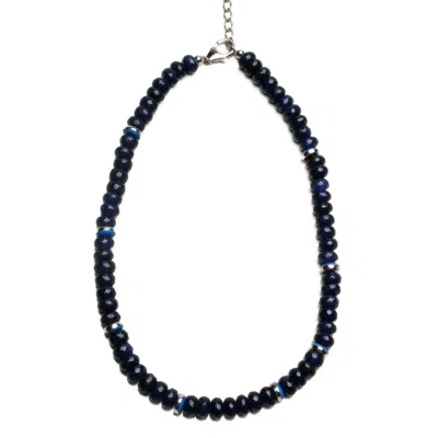 Myaleph Women's Blue / Silver Lilou Necklace - Sapphire