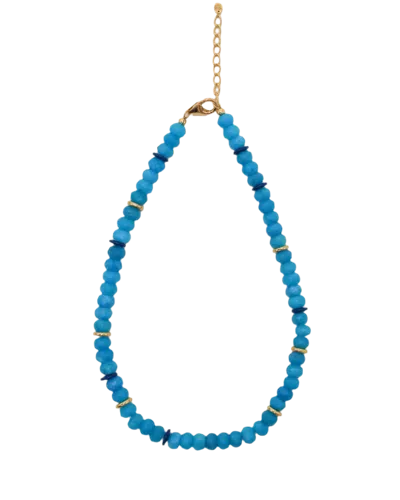 Myaleph Women's Gold / Blue Valerie Necklace - Azure