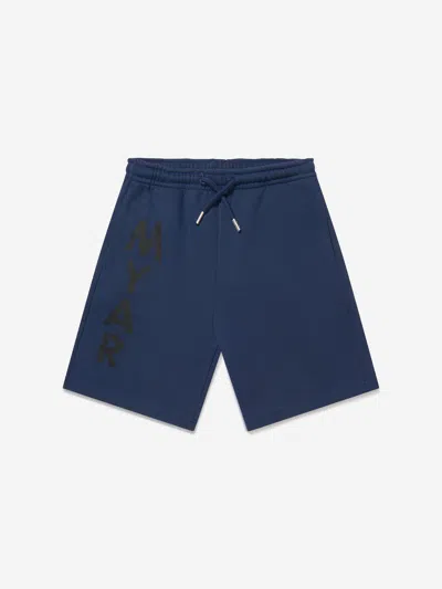 Myar Kids' Boys Cotton Logo Shorts 6 Yrs Blue