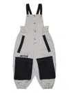 Myar Button-fastening Logo-print Jumpsuit In Gray