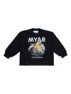 Myar Cotton-blend Sweatshirt In Black