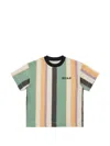 Myar Crew-neck Striped T-shirt In Multi