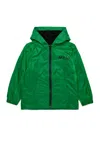 Myar Logo-print Jacket In Fluo Green