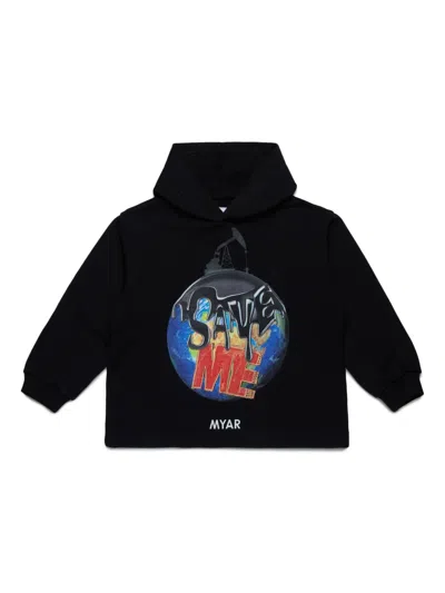 MYAR GRAPHIC-PRINT HOODIE