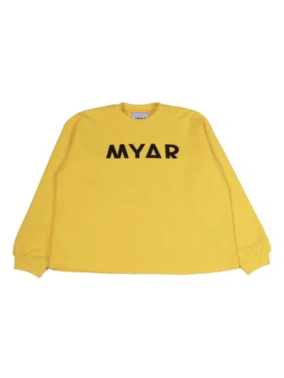 Myar Kid Mys56u Sweatshirt In Yellow