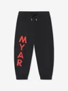 MYAR KIDS LOGO JOGGERS 4 YRS BLACK