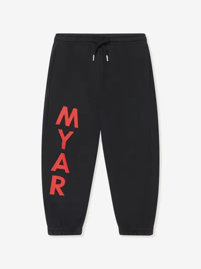 MYAR KIDS LOGO JOGGERS 4 YRS BLACK