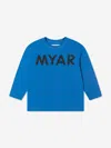 MYAR KIDS LONG SLEEVE LOGO T-SHIRT 6 YRS BLUE