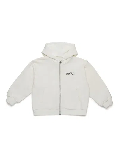 MYAR LOGO-PRINT HOODIE