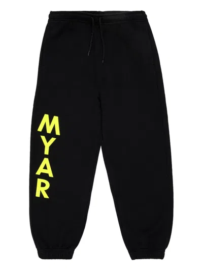 Myar Kids' Logo-print Sweatpants In Black