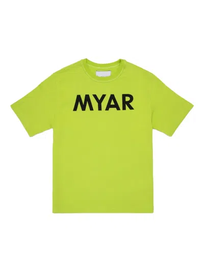 MYAR LOGO-PRINT T-SHIRT
