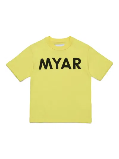 MYAR LOGO-PRINT T-SHIRT