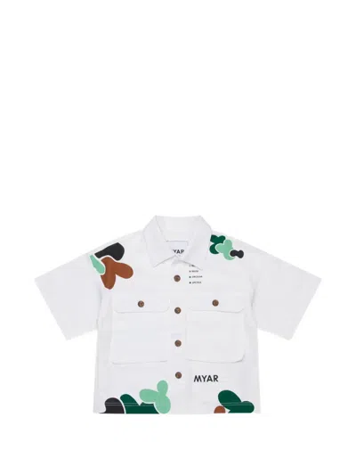 Myar Kids' Multi-pocket Short-sleeved Shirt