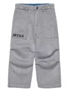 Myar Logo-patch Pocket Trousers In Brown