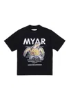 Myar Turtle Graphic-print T-shirt In Black
