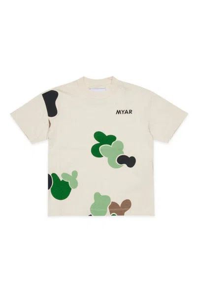 Myar T-shirt With Logo In White