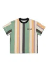 Myar Crew-neck Striped T-shirt In Multi