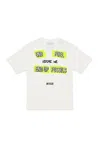 Myar T-shirt In Cotone Deadstock Con Grafica Before In Off White