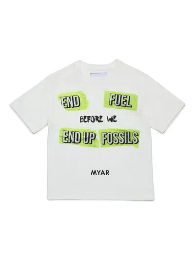 MYAR TEXT-PRINT T-SHIRT