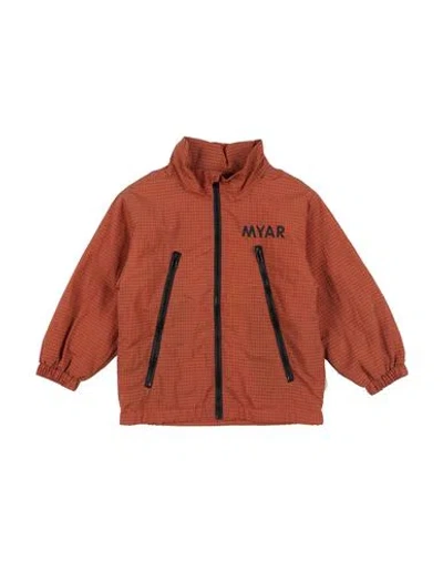 Myar Babies'  Toddler Boy Jacket Tan Size 4 Nylon In Brown