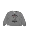 Myar Toddler Boy Sweatshirt Grey Size 6 Cotton, Elastane In Grey