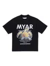 Myar Turtle Graphic-print T-shirt In Black